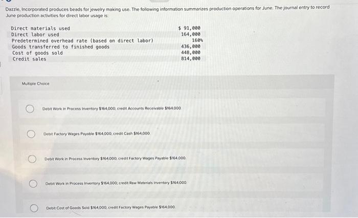 following information is available for Fobruary in its Molding department Production cost
