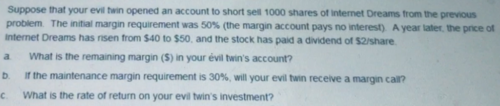 Hello, I need some help to solve this question please! Suppose that