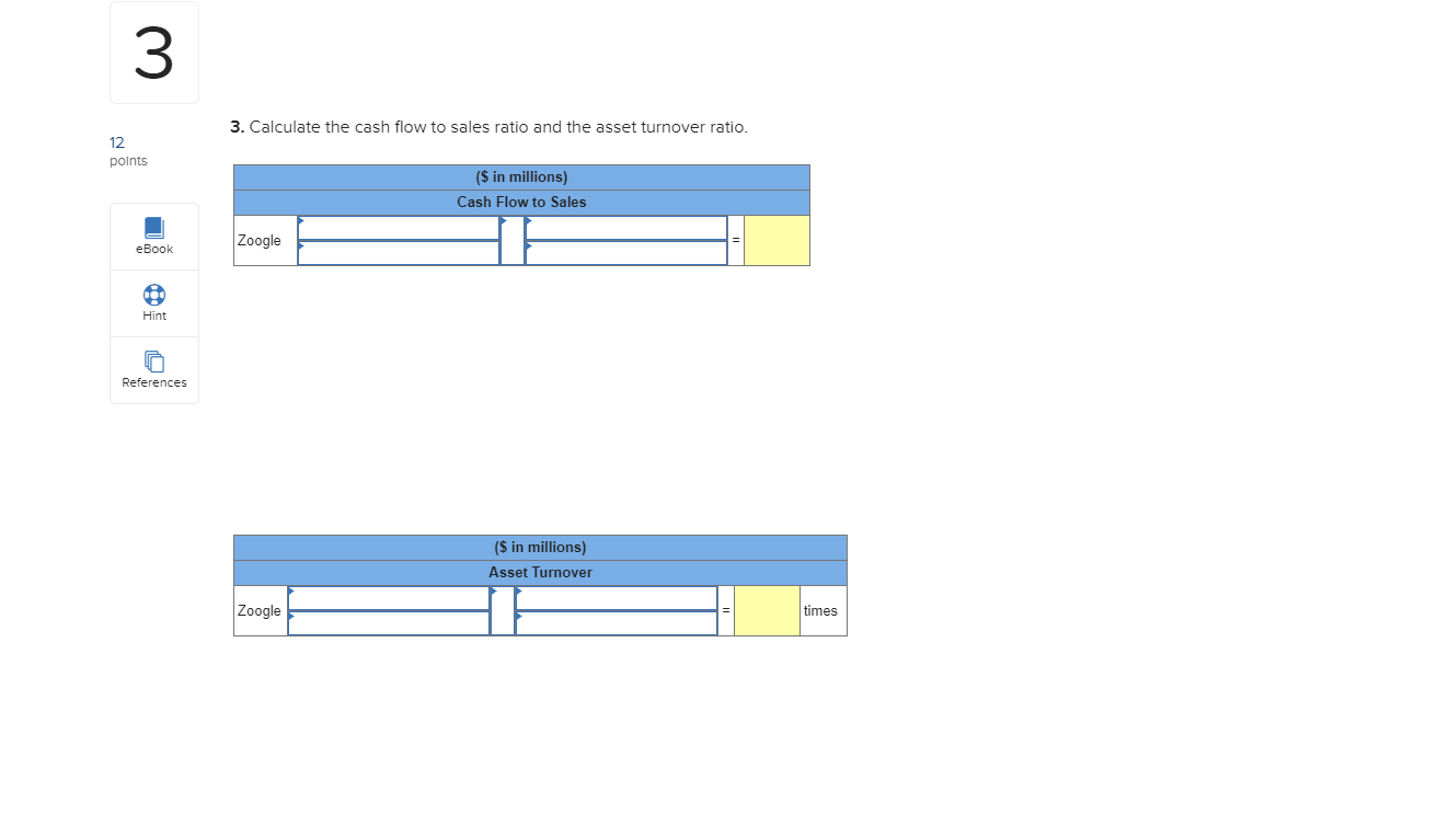 answers to 2 decimal place. Enter your answers in millions (i.e., $10,110,000