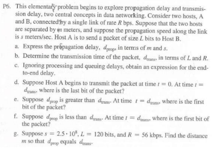 Please answer a-g plus: (Be sure to write out the general expression