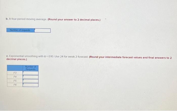 number of job requests: Click here for the Excel Data File Predict