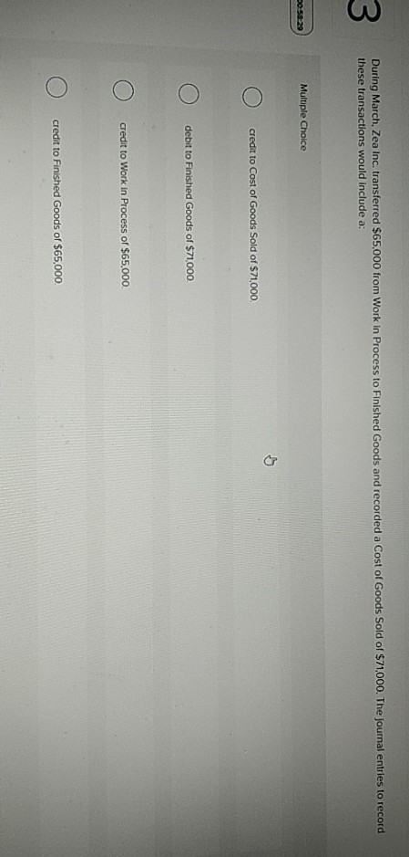 Buttrey Corporation incurred $77,000 of direct labor costs and $17,000 of Indirect