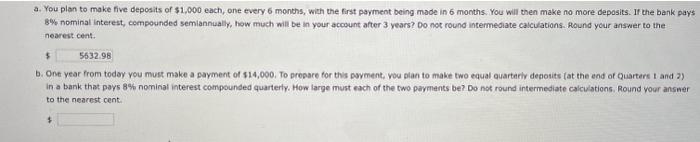  nearest ceat. to the nearest cent