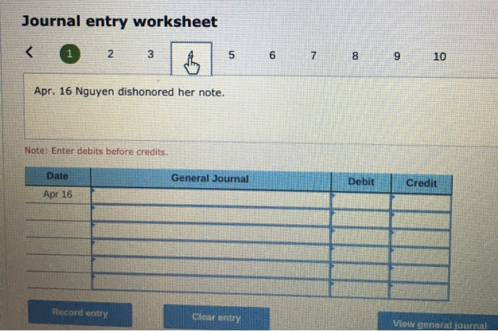 to record the accrued interest on the Parker note. Year 2 Feb.
