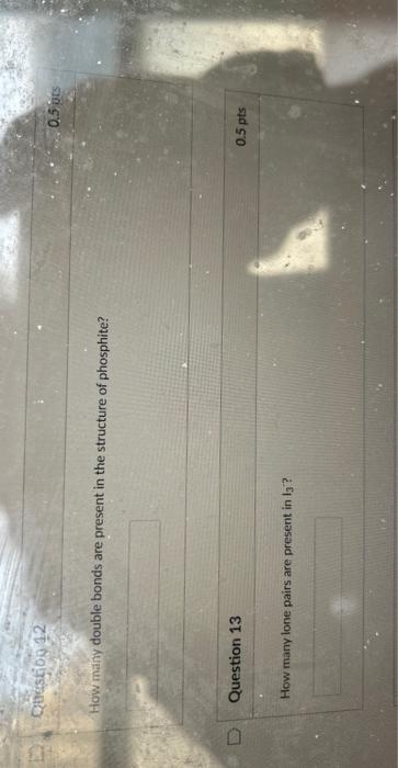 please help How many double bonds are present in the structure of