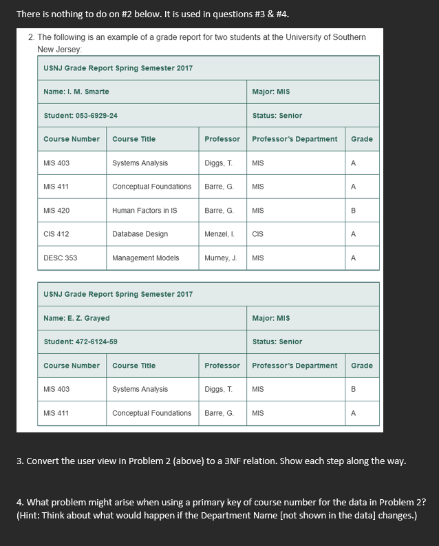 There is nothing to do on \#2 below. It is used