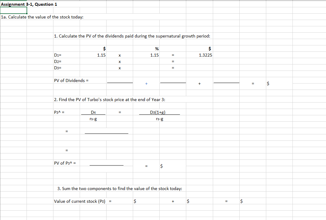 Spreadsheet, and a document explaining the implications of your findings for the