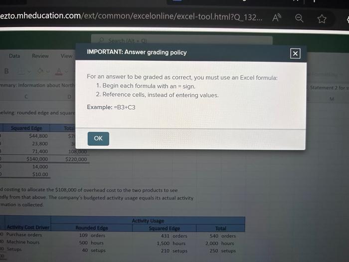 cost per unit, and product cost per unit LO P3 Northwest Company
