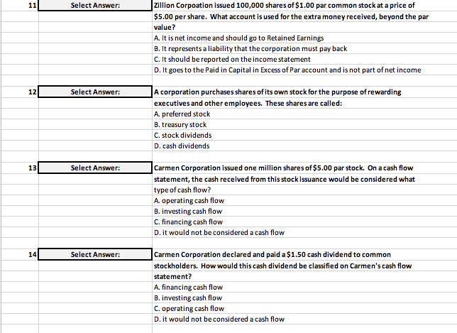 are 20 questions. Use the dropdowns to choose your ans Use dropdown...