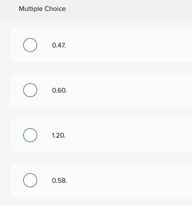 Probability 1 0.10 2 0.20 3 0.20 4 0.30 5 0.20 Return