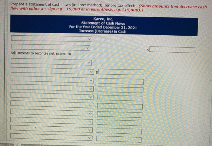 Cash $ 168,800 Accounts receivable $ 63,200 Allowance for doubtful accounts 10,700
