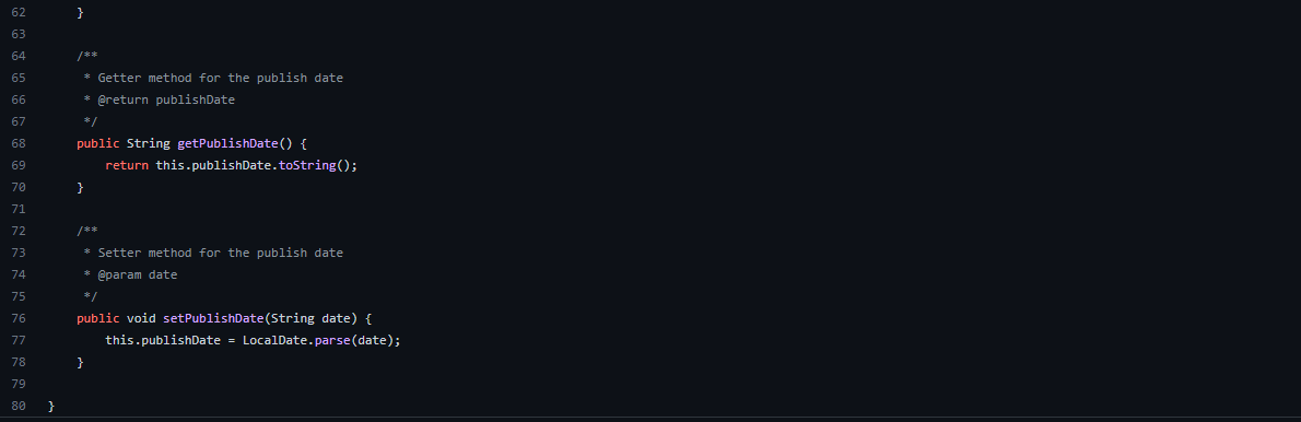 and list the collection. 3.1 Creating Constructors 1. Run the library program