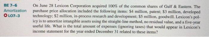 Please answer in good accounting format with solutions. On June 28 Lexicon