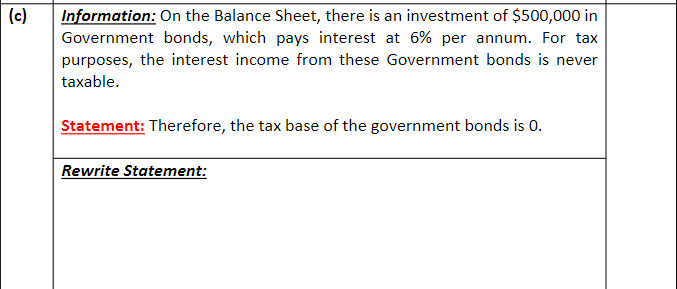 i will vote, thanks. Using WORKSHEET that is provided, indicate for each