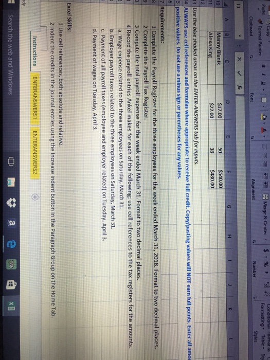 "ENTERANSWERS1" and "ENTERANSWERS2" are what need filled out. Thanks in advance! File