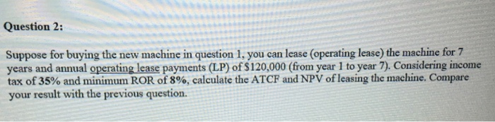 machine or replace it with a new one: old machine: old machine