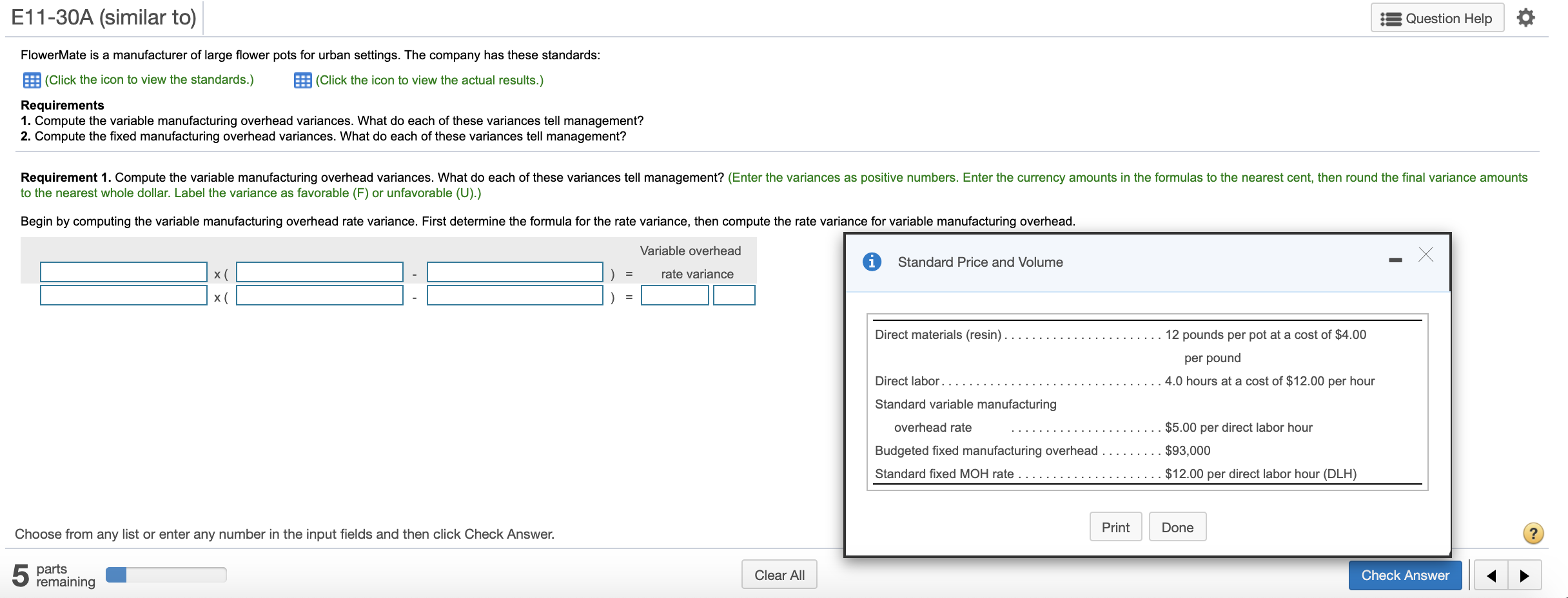 5 small parts remaining to this one question please E11-30A (similar