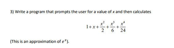Part A) Write a program that computes the length of the hypotenuse