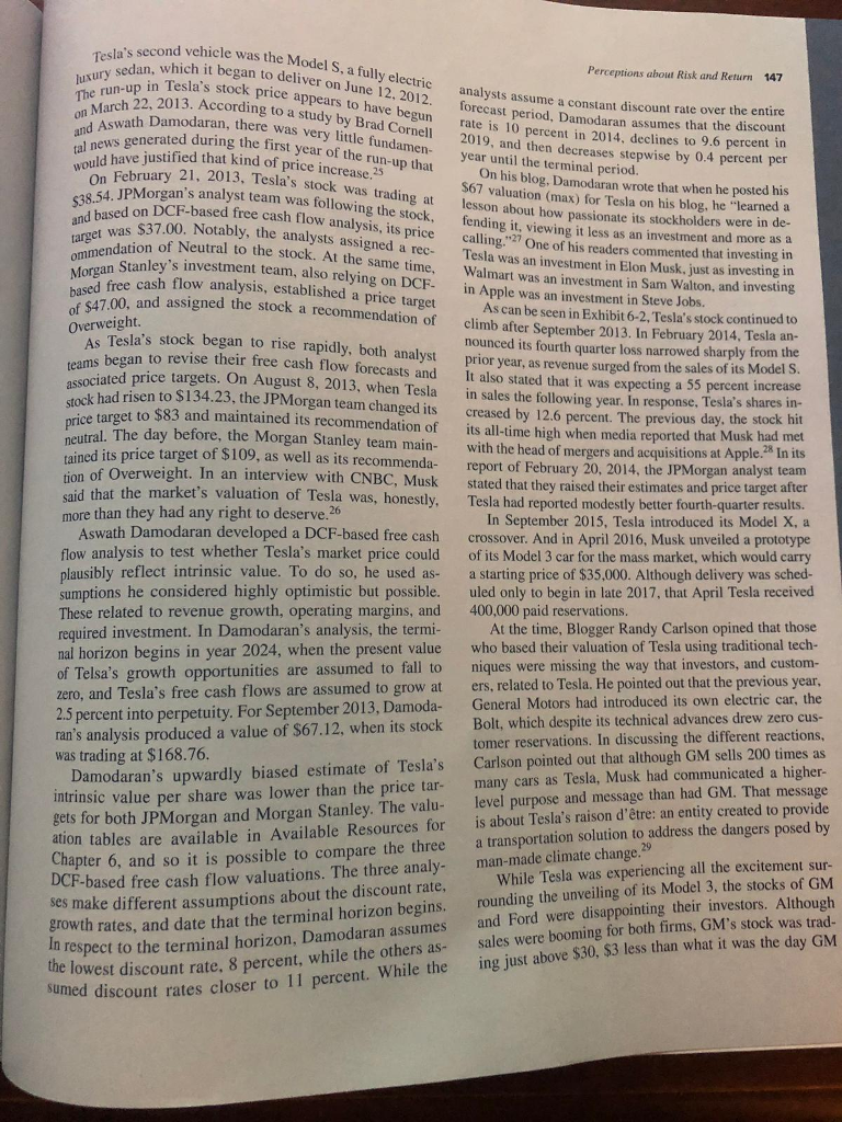the Minicase Elon Musk, Tesla Motors, Risk, and Return eur Elon Musk