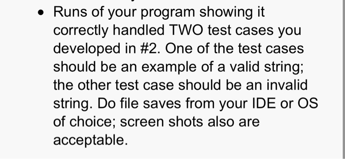 what kinds of sentences (strings) these productions describe. (5 points) 2. Give