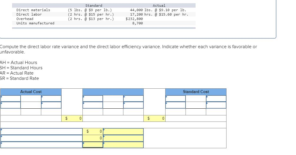 to the questions displayed below.) A manufactured product has the following information