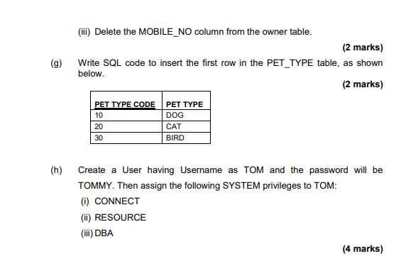 given in the Appendix. (a) Draw an ERD of the relational schema