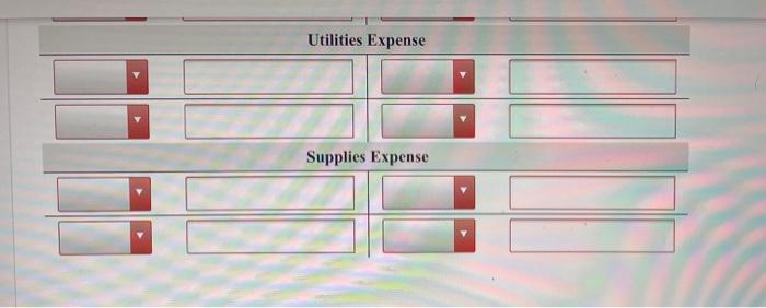 In addition to those accounts listed on the trial balance, the chart