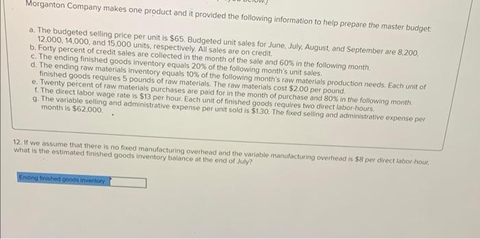 for June, July, August, and September are 8.200, 12,000,14,000, and 15,000 units,