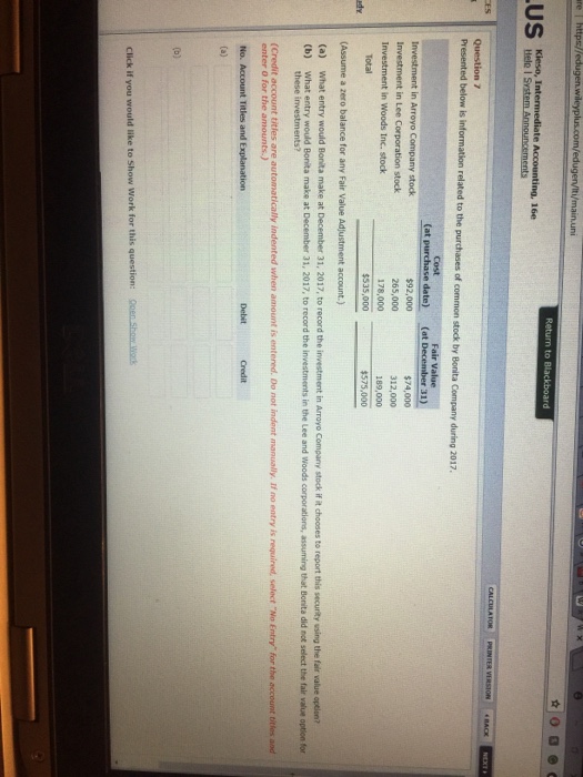  tea saemdsmantn Hele I Question 7 Presented below is information related