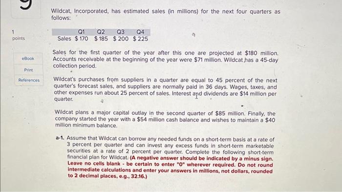 please use excel and answer ALL QUESTIONS! will give thumbs up Wildcat,