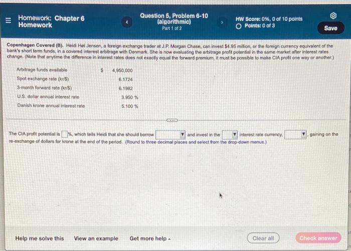  Homework: Chapter 6 Homework Question 5, Problem 6-10 (algorithmic) Part 1