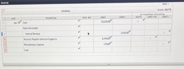  Score: \( 6 5 \longdiv { 7 5 } \) Score: