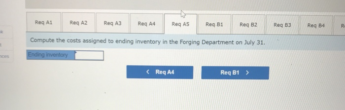costs associated with the transferred units are included in the computation of