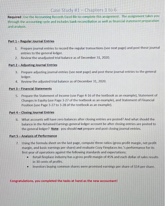 on January 3, 2021. The former countant has provided you with the