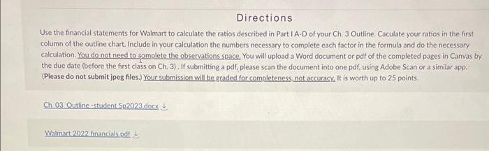 Objective of the analysis - how does the information relate to my