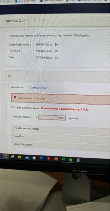  need help with the answer The accounting records of Waterway industries