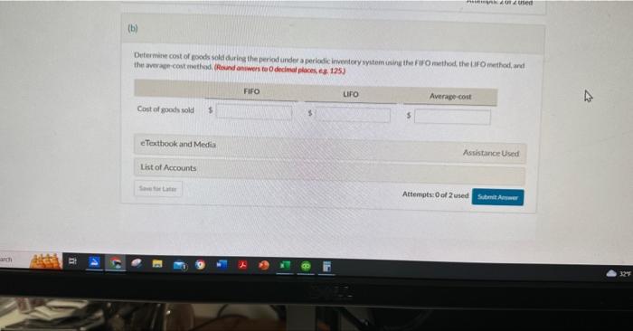 show the following data. (a) x Your arswer is incarcect. Calculate average