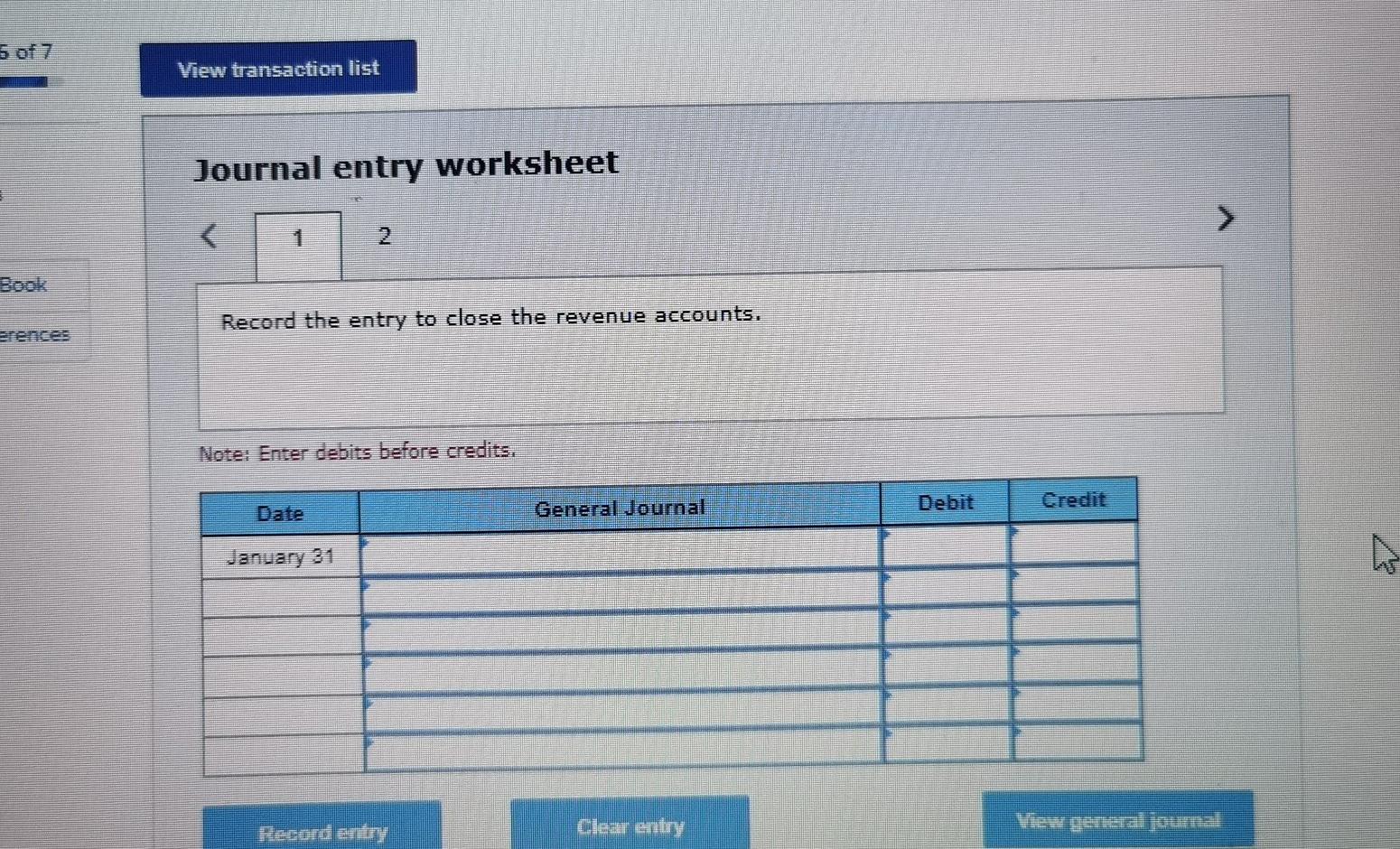 the accounting cycle (LO3-3, 3-4, 3-5, 3-6) On January 1, Year 1,