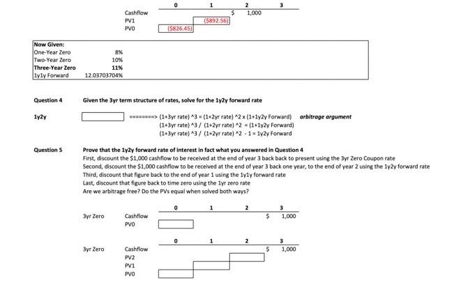 1 0 10% 12.03703704%> (12yr rate) 2 (1+ly rate) x (1+lyly Forward)
