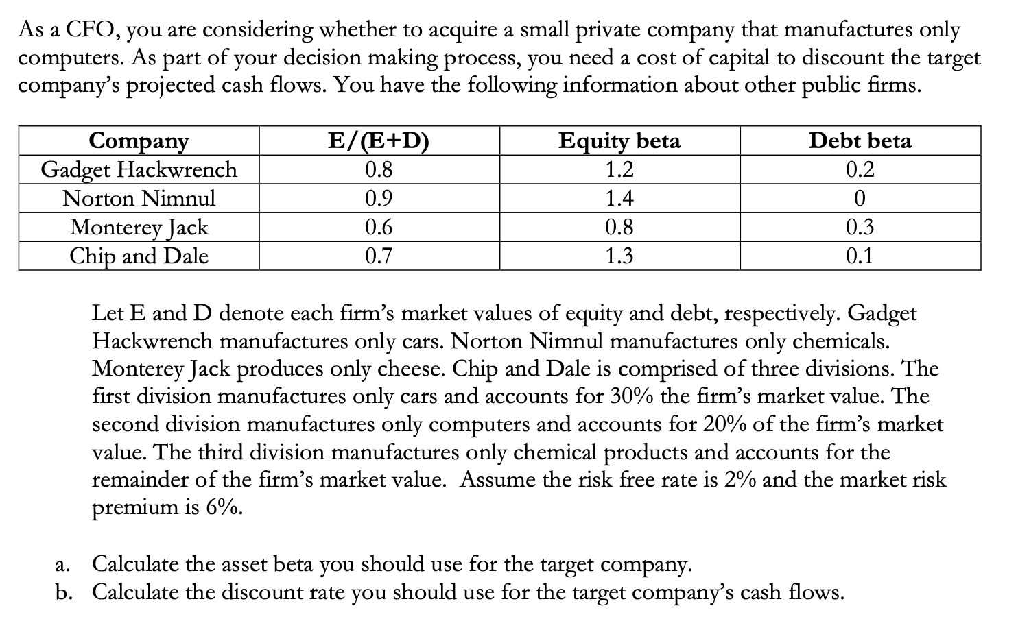 Please provide a clear explanation and calculations without using excel. ASAP. Thank