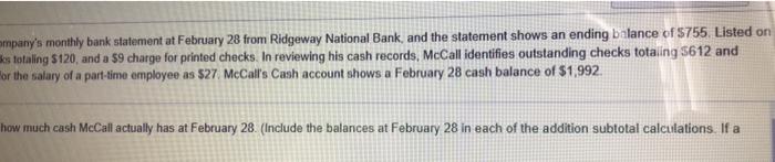 a roller skating center, McCall Rinks. He has just received the company's