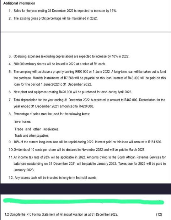 and other payables & 864000 \\ \hline Income tax payable & 245000