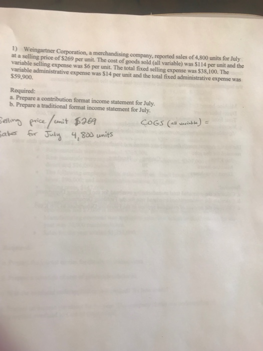  Please help with this managerial accounting question. Will be sure to