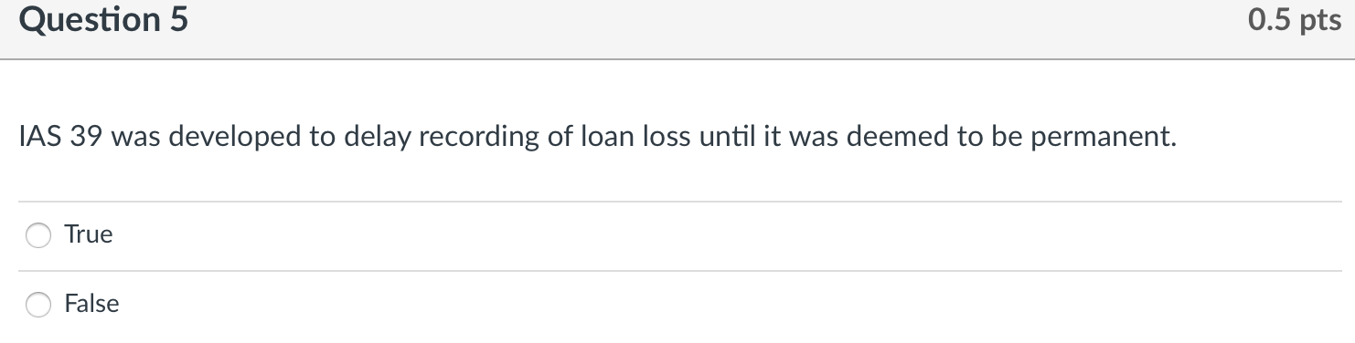 Question 4 0.5 pts ASC 606 is moving GAAP closer to IFRS