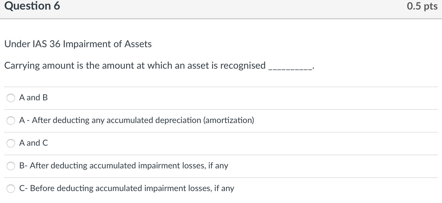 True False Question 5 0.5 pts IAS 39 was developed to delay