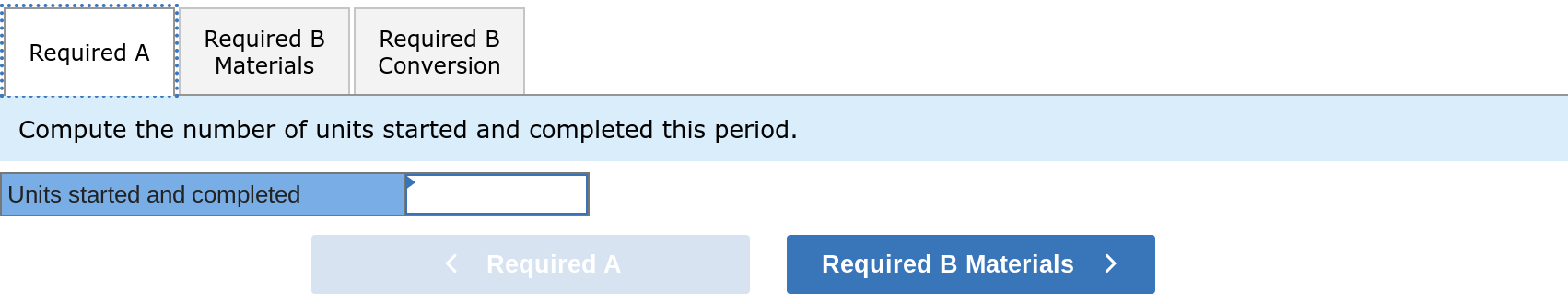 production for materials for November. Use the FIFO method. Compute the number