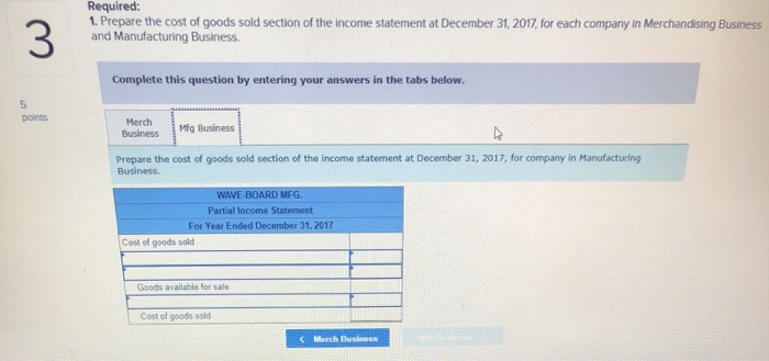 Merchandise Finished goods Cost of purchases Cost of goods manufactured Ending inventory