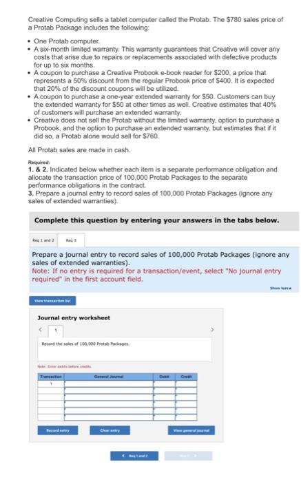 called the Protab. The $780 sales price of a Protab Package includes