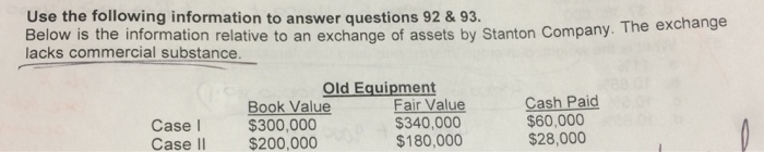  I know the answer for 92 is A and for 93