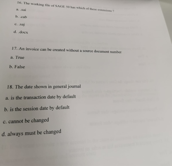 b. False 3. If at the time of entering a supplier, we